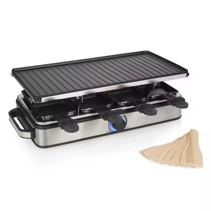 Electrodomésticos pequeños Planchas y parrillas Princess 162645 Raclette Plateado Planchas - 1