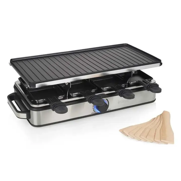 Electrodomésticos pequeños Planchas y parrillas Princess 162645 Raclette Plateado Planchas - 1