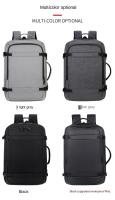 Mochara de viaje LExpandable with USB para hombre, Bolsa de Transporte aprobado por Vuelo para Aviones, Agua resistant to, duradera, 17 pulgadas, 2023 40 - details 9