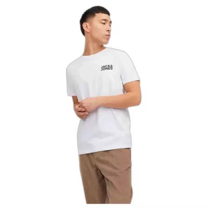 Camiseta de Manga Corta Jack&Jones  para hombre en color blanco - 1