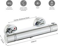 Grifo de Ducha, Grifo termostático para bañera con control de temperature Constant - details 1