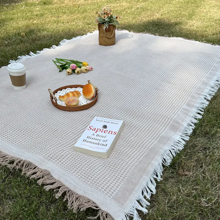 Manta De Picnic Para Camping Y Exterior Telas De Poliéster 100% Resistente Al Humedad Para Mesa De Picnic Tapete De Tenda - 1