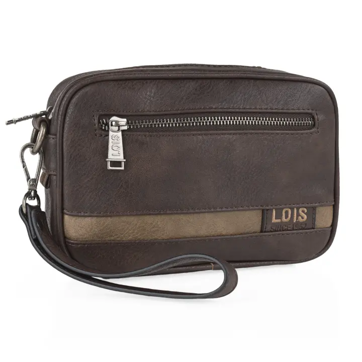 Lois - Bolso De Mano De Hombre Multifuncional - Bolso De Mano Hombre - Bolso De Hombre Gran Capacidad. Bolso Hombre Mano Práctico Y Duradero Bolso Hombre Pequeño 310285 - 1