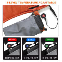 Alfombra Calentable USB Para Campamento Matrícula De Descanso Ajustable En 3 Niveles Accesorios De Camping Material PE Aislante Térmico - details 5