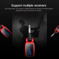 Sistema Inalámbrico Para Guitarra Recargable Transmisor Y Receptor Para Electrico Y Bass Accesorios De Guitarra Con Recogedor De Sonido - details 9