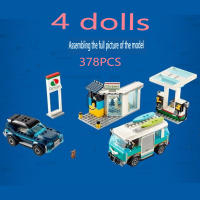 Estación De Servicio De Vehículos De La Serie Ciudad Bloques Educativos De Construcción Pequeña Para Niños Juguetes De Coche Regalos Para Niños De Edad 6-12 - details 3