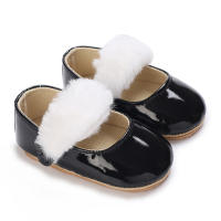 Zapatos De Princesa Para Bebé Niña En Lace Blanca Mocasines Con Lazo Y Borde Antideslizante De Goma Primera Calzado Para Caminar - details 179