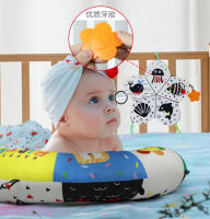 Almohada De Juguete Para El Pecho Del Bebé En Blanco Y Negro Con Espejo Y Alto Contraste Juguete Sensorial Montessori Para Bebés De 0 a 12 Meses Y Años - details 4