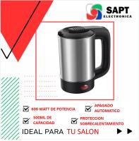 Hervidores de Agua Eléctricos | 1.8L 1500W Metal, 500ml 600W Metal, 1.7L 1500W Plástico | Protección de Sobrecalentamiento - details 1