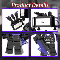 Bloques De Construcción Skibidi Toilet Men Vs Monitor Super Titan TV Sonido Para Niños Regalo De Cumpleaños Juguete Educativo - details 9