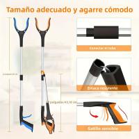 Garrapata De Basura Con Clip Giratorio De 360 ° Herramienta De Apretones Para Ancianos Ligera Y Resistente 32 Pulgadas - details 2