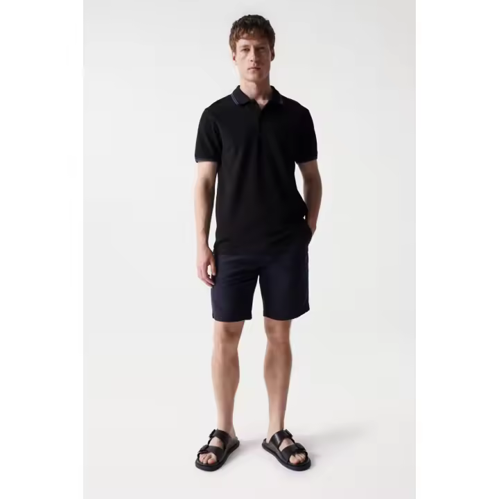 Polo Salsa 21005649 000 negro - 1