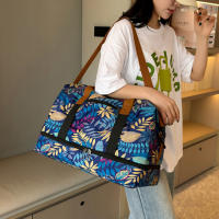 Bolsa De Gimnasio De Viaje Portátil Para Hombres Y Mujeres Bolso Cruzado De Hombro Con Mano Para Exterior Duffel Weekender Yoga Bolsa De Secado Seco Y Húmedo Separación Para Deportes De Entrenamiento - details 35