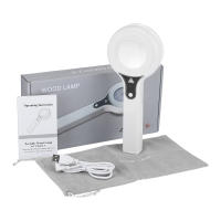 Detector de piel Carga USB Lámpara de diagnóstico de Wood Instrumento de musgo de gato Lámpara de Wood - details 10