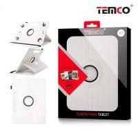 TEMCO Funda Tablet Universal 10,1 Pulgadas, Funda Universal para Ipad 9,7 pulgadas, Fundas Con gomas de Seguridad, 4 ganchos en Esquina, 2 Ranuras para Fijar Multi Angulo, Giratoria, Liso, Compatible para iPad Huawei MediaPad Lenovo Samsung Acer Dell HP - details 1