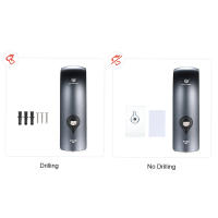 Dispensador De Jabón Manual De 300ml Sin Perforar Montado En La Pared Soporte Para Gel De Ducha Y Champú Líquido Para Baño - details 2