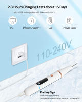 Limpia Dientes Ultrasonido Eliminador De Calcafores Y Placa Eléctrico Herramienta Para Limpieza Oral Eliminador De Manchas Y Piedras Dentales - details 9