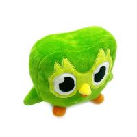 Muñeco De Peluche Duo El Buho Verde De 20cm Peluche Suave De Dibujado Animado Para Niños Regalo De Cumpleaños Juguete De Animal De Peluche Unisex - details 3