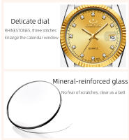 Reloj De Cuarzo Para Hombre CHENXI Con Correa De Acero Inoxidable Y Diamantes Resistente Al Agua Y Al Choque Estilo De Negocios Multicolor - details 9