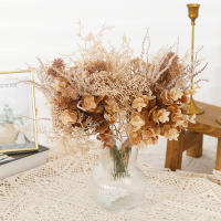 Ramo De Flores Artificiales Eucalipto Mistletoe Navidad Decoración Para Hogar Y Boda Dandelion Fake Floral Para Arreglo DIY - details 4