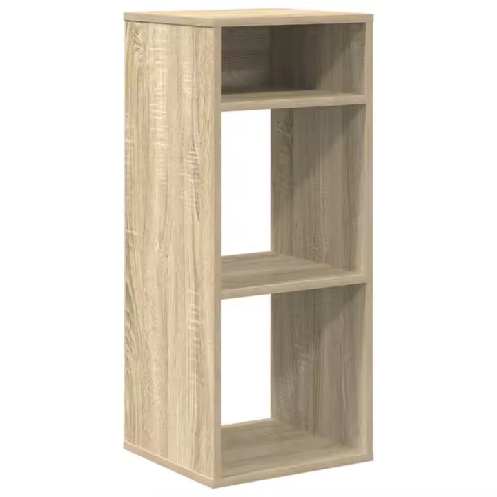 Estantería madera ingeniería roble color 34x31x80 cm - 1