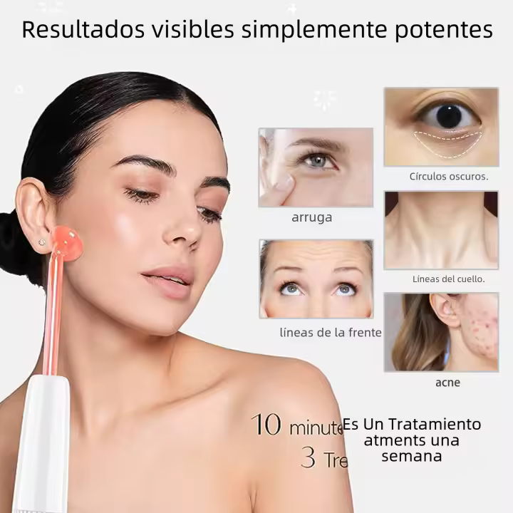Máquina De Tratamiento Facial De Alta Frecuencia Darsonval Con 6 Brocas De Neón Y Argón Elimina Arrugas Y Acné Herramienta De Terapia De Piel - 1