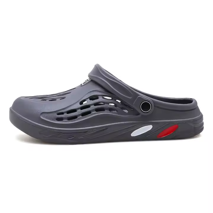 Sandalias De Verano Para Hombre Zapatos Casuales EVA Ligeros Sandalias De Agujero Clogs Para Jardín Y Playa Pantuflas Planas Para Exterior - 1