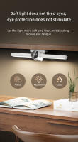 Lámpara De Mesa LED Con Reloj Y Alarma Luz De Lectura USB Recargable Para Cabecera Y Armario Cuidado Ocular Magnético Moderno - details 6