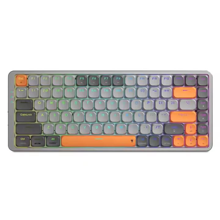 TECLADO MECHÁNICO GAMING REDRAGON TL84 RGB USB BLUETOOTH 5.0 Y 2.4G 84 TECLAS Compatible Con Computadora Portátil Mac OS Windows PC - 1