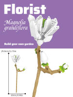 Juguetes De Ensamblaje Para Niños Bloques De Construcción De Flores Falsas Arreglo Floral Decoraciones Y Regalos De Festividades Para Niños Edad Recomendada 6-12 Años Material ABS Plástico Unisex - details 12