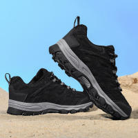 Zapatos De Senderismo Para Hombre Transpirables Antideslizantes Con Suela Suave Malla Zapatos Deportivos Casuales Para Exteriores Zapatos De Escalada - details 6