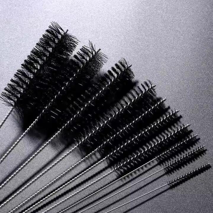 Set De 10 Brochas Multifuncionales Portátiles Para Limpieza De Botellas De Acero Inoxidable Ecológicas Para Uso Doméstico Y Limpieza De Tubos De Vidrio - 1