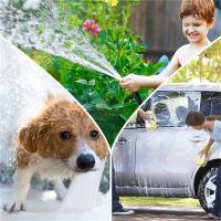 Bomba De Agua Para Jardín Con Alta Presión Flexible En Tres Colores Adecuada Para Riego De Césped Y Limpieza De Coches - details 8