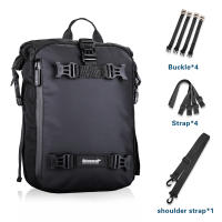 Bolsa De Tanque Para Motocicleta Universal Impermeable Accesorios De Viaje Con Base Saddlebags Adecuada Para Exterior Y Crash Bars - details 23