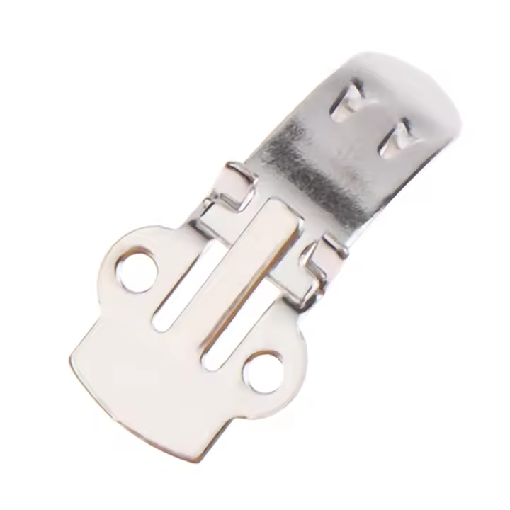 10PCS Hebilla De Manualidades DIY Color Plata Flor De Acero Inoxidable Clip Para Zapatos Adorno De Accesorios Para Zapatos - 1