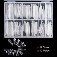 TP 145pcs Sistema De Uñas Mate Duet Dual Formas Para Gel De Uñas Top Molds Constructores Extensión Cobertura Total Dedos Falsos Herramientas - details 3