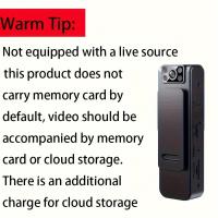 Cámara Corporal Ultra-Compacta con Visión Nocturna - Doble Alimentación (Batería/USB), Recargable, Grabadora de Seguridad HD 1080P - details 0