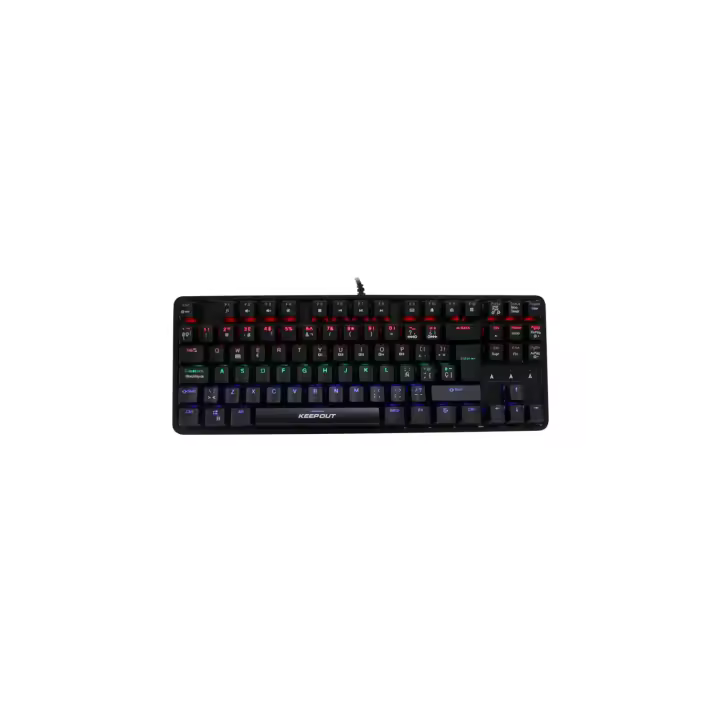 Teclado Mecánico Gaming Keep Out F105 - Iluminación Personalizable - 1