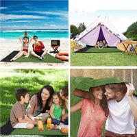 Manta de picnic, Manta de picnic impermeable con aislación térmica, Bolsa de Nailon para acampar al Aire Libre, impermeable y cómodo, plegable - details 3