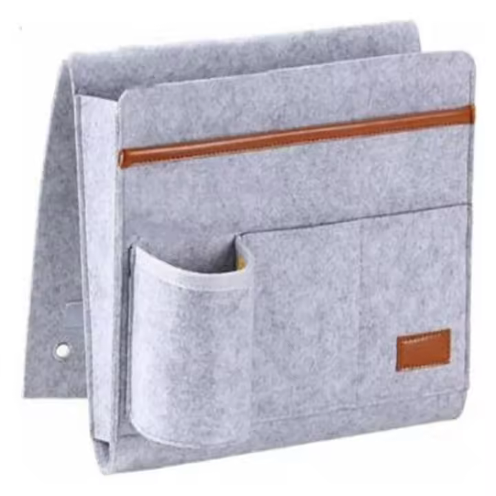 Bolsa de Almacenamiento de Fieltro Colgante Junto a la Cama - 1