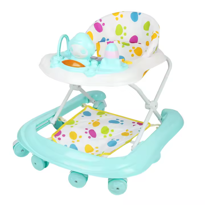 Andador plegable con música y mesa de juego, regulable en altura | A partir de 6 meses - 1
