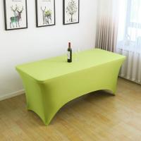 Enagua De Mesa Elástica Para Boda Fiesta Cumpleaños Decoración De Mesa Al Aire Libre Barra De Cócteles Telas De Tule Impermeables De Poliéster/Celulosa - details 22
