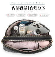 Bolso de mujer de piel auténtica, nueva moda 2025, bandolera con estampado de cocodrilo, primera capa de piel de vaca. - details 5