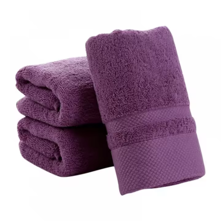 Toallas De Mano De Algodón Ultra Suaves Y Altamente Absorbentes Para Baño Gimnasio Spa Set De Toallas Para Mano Rostro - 1