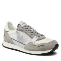 Emporio Armani Zapatillas Hombre Blanco Gris X4X537 XM678 Q825 - details 5