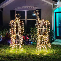 Luces Solares De Fairy Warm White Cadena De Luces Exterior Impermeable Con 8 Modos LED Twinkle Para Jardín Ceremonia Boda Árbol - details 1