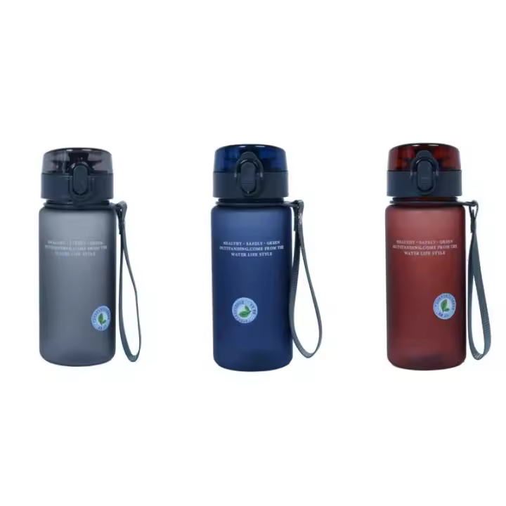 Botella Deportiva De Agua BPA Free Resistente a Fugas 400ml Portátil Para Senderismo Y Mi Bebida Favorita Calidad Superior - 1