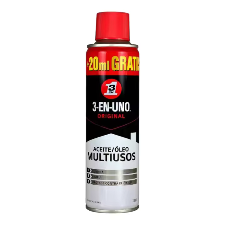 3 En Uno Aceite Multiusos 220ml - 1