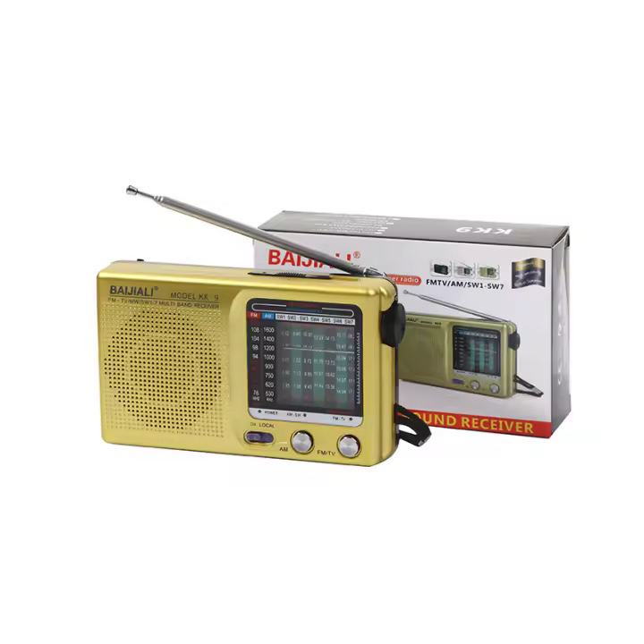 PORCHEDDU Radio AM/FM/SW portátil operado compatible con interior, exterior y Uso DE EMERGENCIA - 1