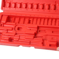 Caja De Herramientas Larga Y Espaciosa De 46 Piezas Material Plástico Ligeras Y Opacas Para Partes De Herramientas De Ratchett - details 5